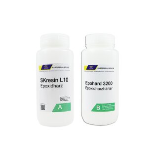 Epoxidharz TopCoat farblos mit UV-stabilem Härter 775 g