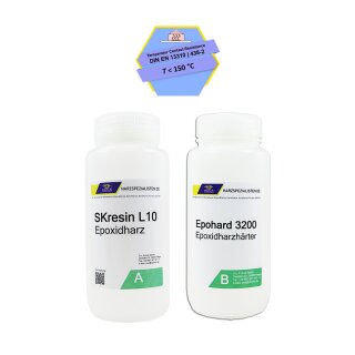 Epoxidharz TopCoat farblos mit UV-stabilem Härter 775 g