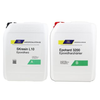 Epoxidharz TopCoat farblos mit UV-stabilem Härter...