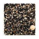 Steinteppich Marmorkiesel Grigio Ghedi - Brown Grey 1 kg