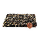 Steinteppich Marmorkiesel Grigio Ghedi - Brown Grey 1 kg