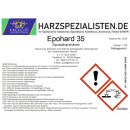 Epoxid Vergussharz in kupfer metallic  mit Epohard 35 Castingharz 0,8 kg