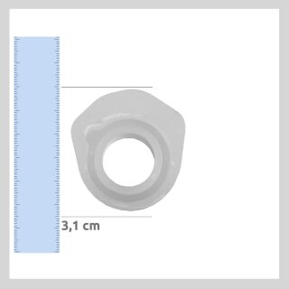 Silikonform Ring facettierte Oberseite