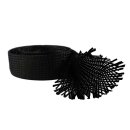 Kohlefaserschlauch &oslash; 12-55 mm Flechtschlauch mit 34,70 g/m je lfm