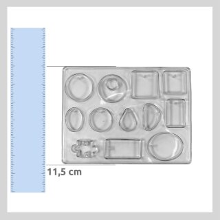 Silikonform Rechteck verschiedene Formen