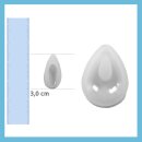 Silikonform Tropfen klein