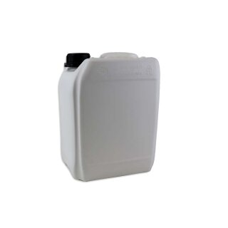 5 Liter Kanister mit UN Zulassung für Chemikalien weiss, 3,95 €