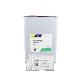 Acrylharz für kalte Temperaturen  zum Laminieren und Reparieren 5 kg Harz + 100 g BP-Härter