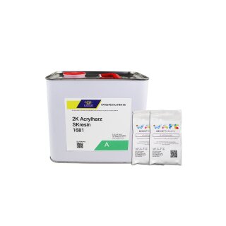 Acrylharz für kalte Temperaturen  zum Laminieren und Reparieren 3 kg Harz + 60 g BP-Härter