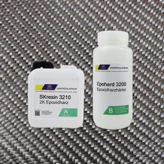 Epoxid Carbonlaminierharz SKresin 3210 mit Epohard 3200 Härter 1,55 kg (1 kg Harz + 550 g Härter)