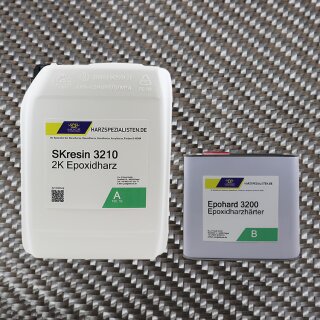 Epoxid Carbonlaminierharz SKresin 3210 mit Epohard 3200...