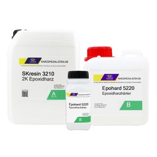 Epoxid Versiegelungsharz SKresin 3210 mit Epohard 5220...