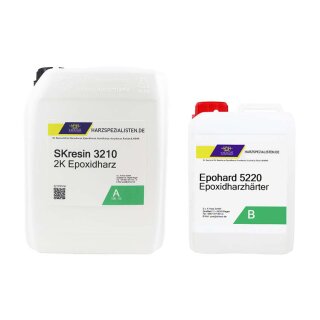 Epoxid Versiegelungsharz SKresin 3210 mit Epohard 5220...