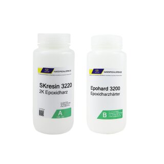 Epoxid Gieß- und Versiegelungsharz SKresin 3220 mit Epohard 3200 Härter 775 g (500 g Harz + 275 g Härter)