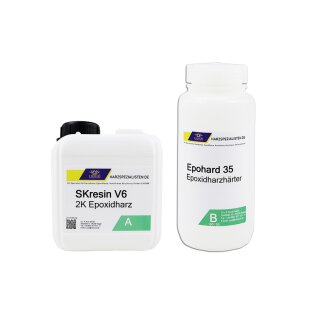 Epoxid Modellbauharz SKresin V6 mit Epohard 35...