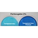 Premium Farbkonzentrat blau -  transparent