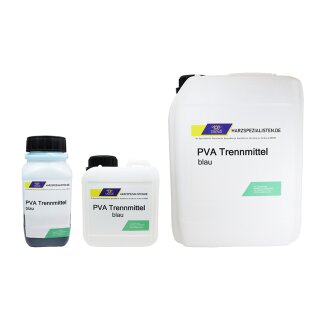 PVA Trennmittel flüssig blau - Formen-Trennmittel Polyvenyltrennlack