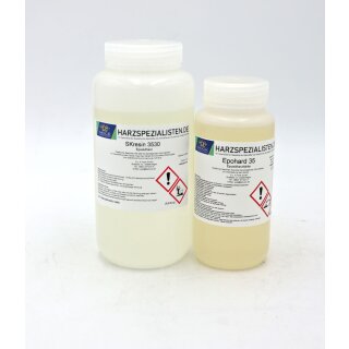 Polymerverguss farblos Epoxidharz SKresin 3530 mit Härter Epohard 35