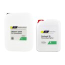 Polymerverguss farblos Epoxidharz SKresin 3530 mit Epohard 35 H&auml;rter 9 kg (A 6 kg + B 3 kg)
