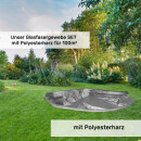 GFK Teichset Polyester bis 100 m&sup2; inkl. Deckschichtharz Wunschfarbe RAL KAT 2