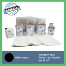 GFK Teichset Polyester bis 10 m&sup2; inkl. Deckschichtharz in RAL 9005 tiefschwarz