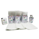 GFK Teichset Polyester bis 10 m&sup2; inkl. Deckschichtharz in RAL 9005 tiefschwarz