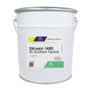 Acryl TopCoat Premium Top Coat in Farbe: wei&szlig; 5 kg mit 100 g H&auml;rter