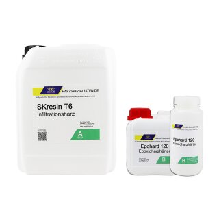 Epoxid Infiltrationsharz SKresin T6 mit Epohard 120...