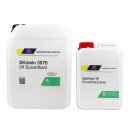 Glasklares Epoxid Gie&szlig;harz f&uuml;r gro&szlig;es Volumen und hohe Schichten 7,25 kg (5 kg Harz + 2,25 kg H&auml;rter)