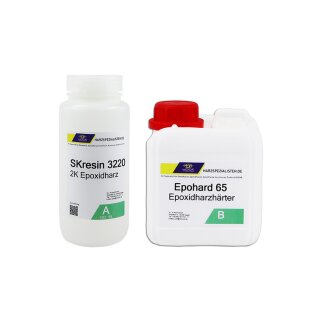 Temperaturbeständiges Epoxid Versiegelungsharz SKresin 3220 mit Epohard 65 Härter