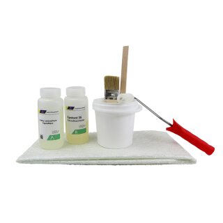 SET Reparatur Set 750 g Epoxidharz GFK Reparaturharz GFK Matte und Zubehör