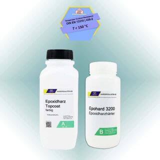 Epoxid Beschichtungsharz TopCoat pastelltuerkis mit...