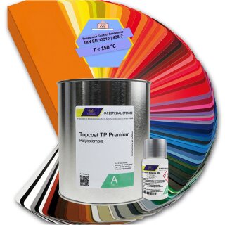 Topcoat Premiumqualität ISO/NPG nach RAL Wunsch