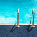 Strandpool- Beach Pool Set - Beach feeling bis 50 m&sup2; - marineblau