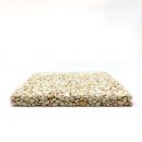 Steinteppich Marmorkiesel Bianco Verona - Beige Crema MUSTER