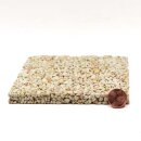 Steinteppich Marmorkiesel Bianco Verona - Beige Crema MUSTER