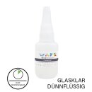 Cyanacrylat  - Sekundenkleber glasklar f&uuml;r Kunststoffe 20 g