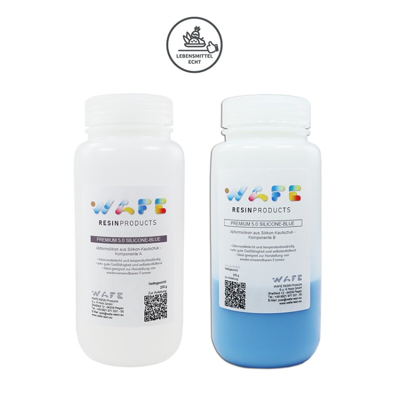 PREMIUM 5.0 Silicone Blue - 2K Abformsilikon aus Silikon...
