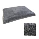 Steinteppich Marmorkiesel Grigio Carnico - Dunkelgrau 25 kg