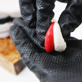 Silikon Knetmasse Rot - Knetsilikon zum Modellieren 300 g (A 150 g + B 150 g)