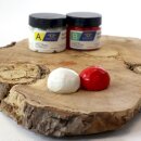 Silikon Knetmasse Rot - Knetsilikon zum Modellieren 300 g (A 150 g + B 150 g)