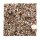 Steinteppich Marmorkiesel Arabescato - Braun Mix 25 kg