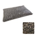 Steinteppich Marmorkiesel Grigio Ghedi - Braun-Grau 25 kg