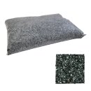 Steinteppich Marmorkiesel Verde Alpi - Grün-Grau 25 kg