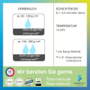 Polyurethanversiegelung w&auml;ssrig gl&auml;nzend 2,8 kg (A 2 kg + B 800 g)