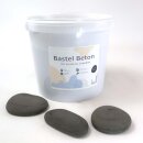 Kreativ Bastelbeton - GRAU - Gie&szlig;beton