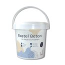 Kreativ Bastelbeton - GRAU - Gie&szlig;beton 1 kg