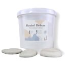 Kreativ Bastelbeton - WEISS- Gie&szlig;beton 5 kg