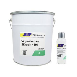 Vinylesterharz Schachtsanierung kanalgrün mit Härter 5,1 kg (A 5 kg + B 100 g)