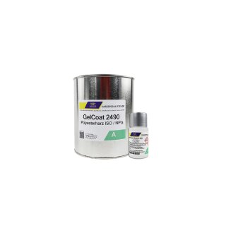 Gelcoat Premiumqualität ISO/NPG in RAL KAT 2 - 1 kg GelCoat mit 20 g Härter